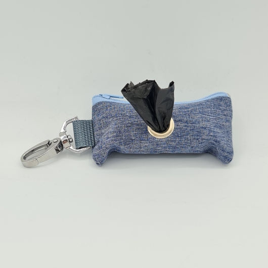 Kotbeutelspender Jeansblau